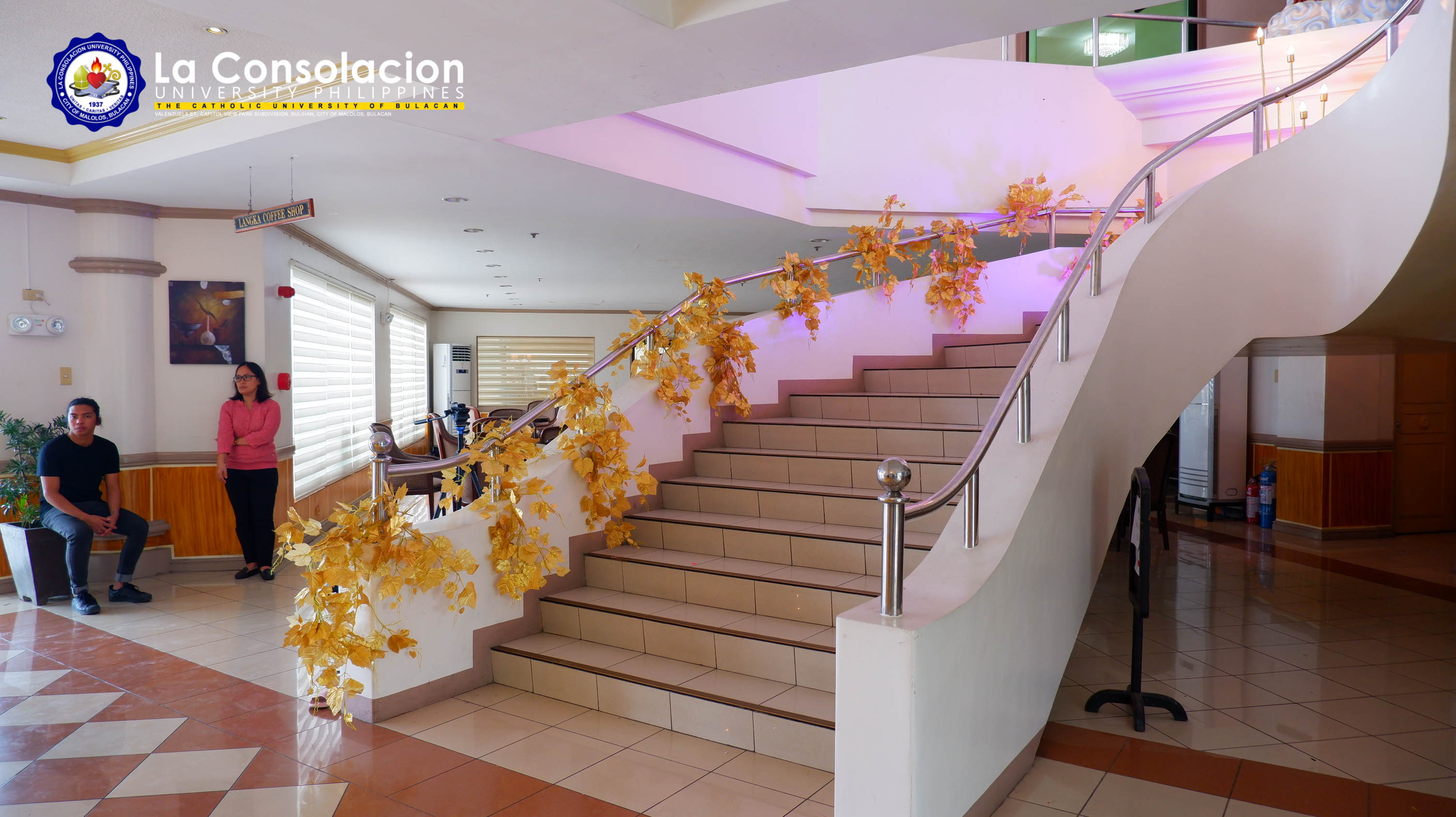 BarCIE International Center - Main Lobby Stairs